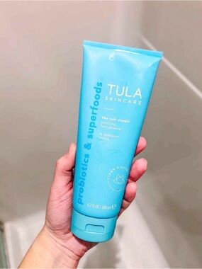 TULA Skincare The Cult Classic Purifying Face Cleanser SUPER SIZE 6.7oz / 200ml